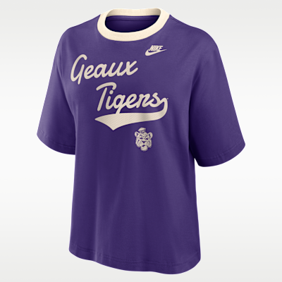 LSU Legacy Fight Song Boxy Women's Nike College T-Shirt. Nike.com